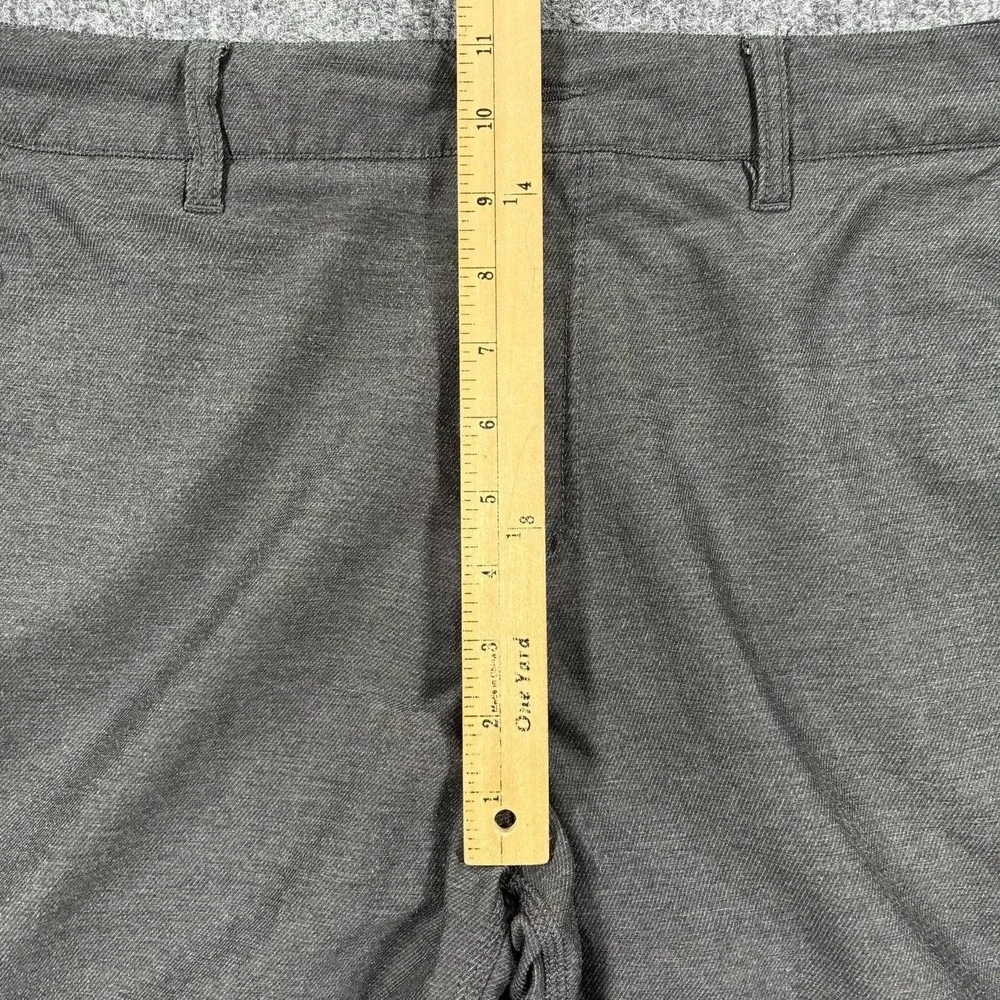 O'Neill Hybrid Chino Shorts Mens 34 Gray Stretch 10 Inseam Casual Summer